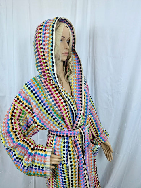 Bubble Robe Collection – Absorbent, Luxuriously Soft Turkish Cotton Bathrobes with Hood & Pockets - The Bali Market