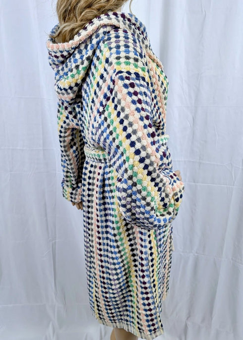 Bubble Robe Collection – Absorbent, Luxuriously Soft Turkish Cotton Bathrobes with Hood & Pockets - The Bali Market