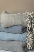 Chevron Turkish Throw with Tassels - Turkish Blanket - The Bali Market