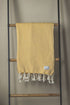 Diamond Design Bath Towel with Unbleached Tassels - The Bali Market