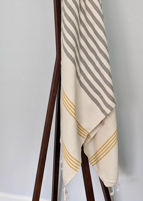 Duet Collection Turkish Towels – Versatile Beach & Bath Essentials - The Bali Market