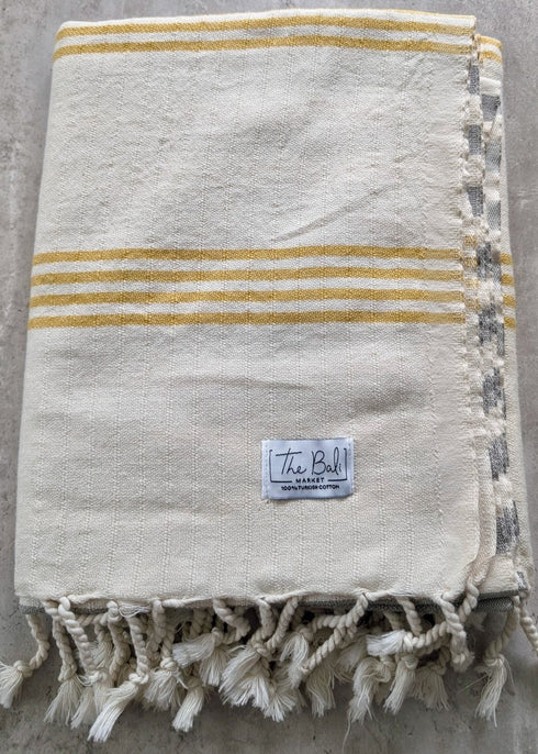 Duet Collection Turkish Towels – Versatile Beach & Bath Essentials - The Bali Market