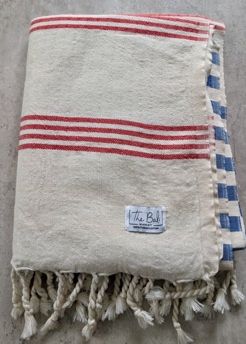Duet Collection Turkish Towels – Versatile Beach & Bath Essentials - The Bali Market