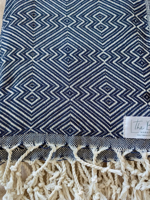 Echo Towel Collection - Turkish Beach Towel - The Bali Market