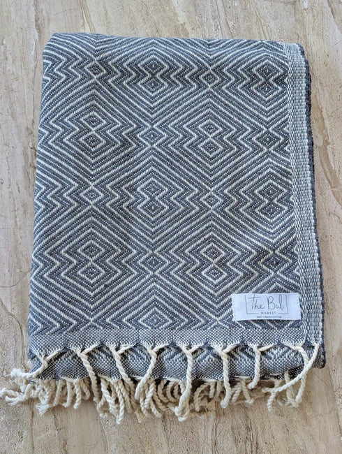 Echo Towel Collection - Turkish Beach Towel - The Bali Market