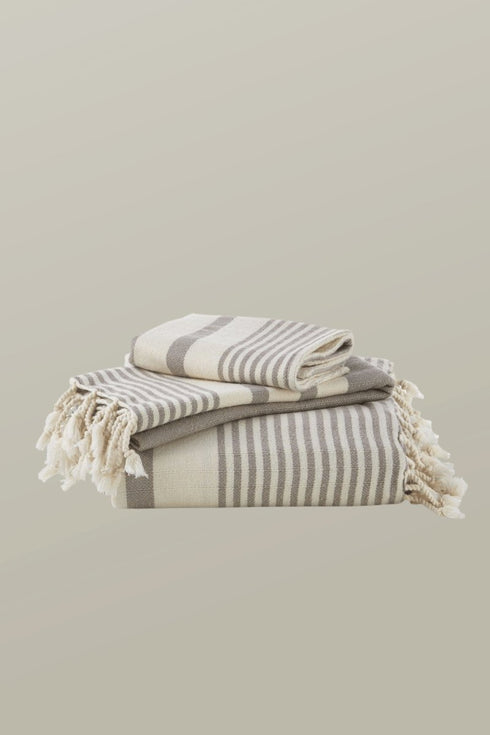 Essential Stripe Collection - 3 - Piece Set - The Bali Market