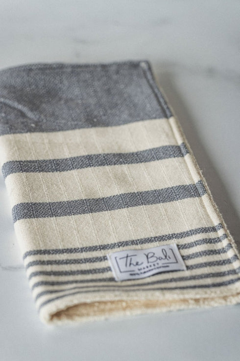Essential Stripe - Washcloth - The Bali Market