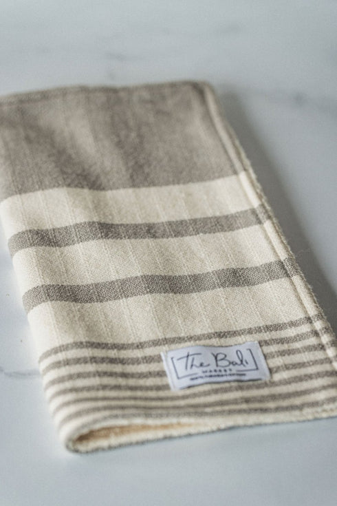 Essential Stripe - Washcloth - The Bali Market