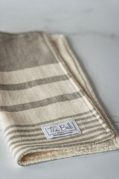 Essential Stripe - Washcloth - The Bali Market