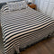 Harbor Stripe Bedspread - Classic, Breathable & Timeless Turkish Cotton - The Bali Market