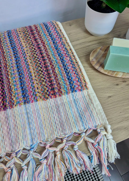 Heirloom Bath Collection - Handwoven Turkish Cotton Bath & Hand Towels - The Bali Market