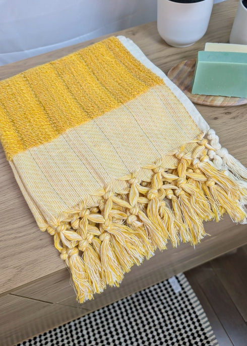 Heirloom Bath Collection - Handwoven Turkish Cotton Bath & Hand Towels - The Bali Market