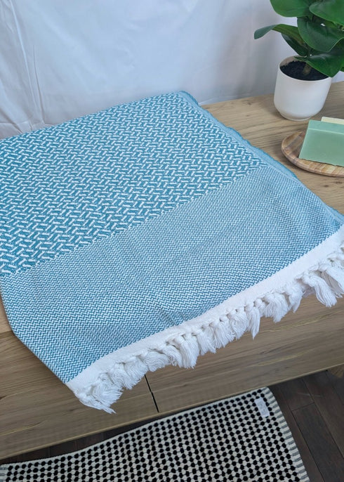 Heirloom Beach Collection - Handwoven Turkish Cotton Oversized Beach Towels - The Bali Market