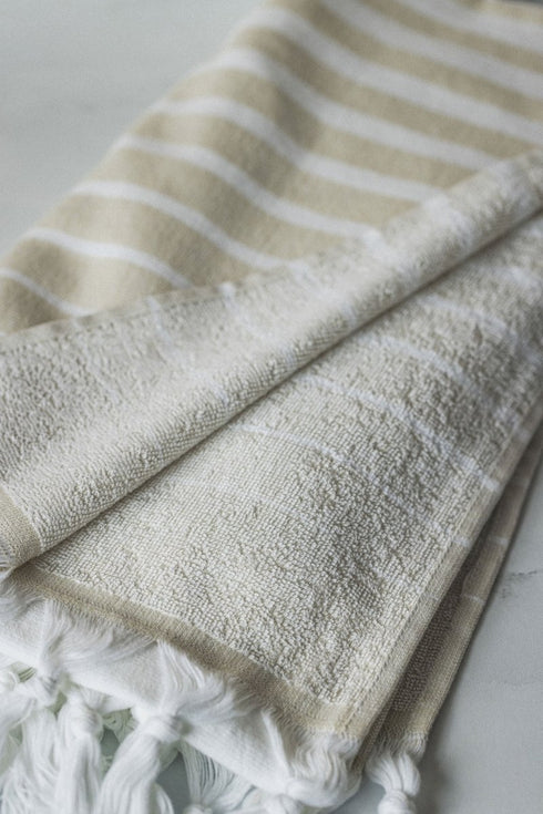 Paradise Stripe - Turkish Beach Towel - The Bali Market