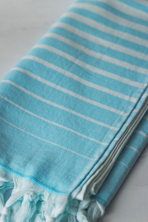 Paradise Stripe - Turkish Beach Towel - The Bali Market