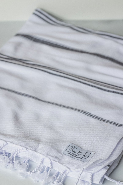 Perfect Classic - Turkish Bath & Beach Towel - The Bali Market