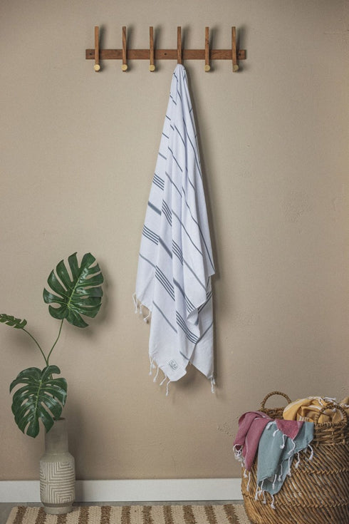 Perfect Classic - Turkish Bath & Beach Towel - The Bali Market