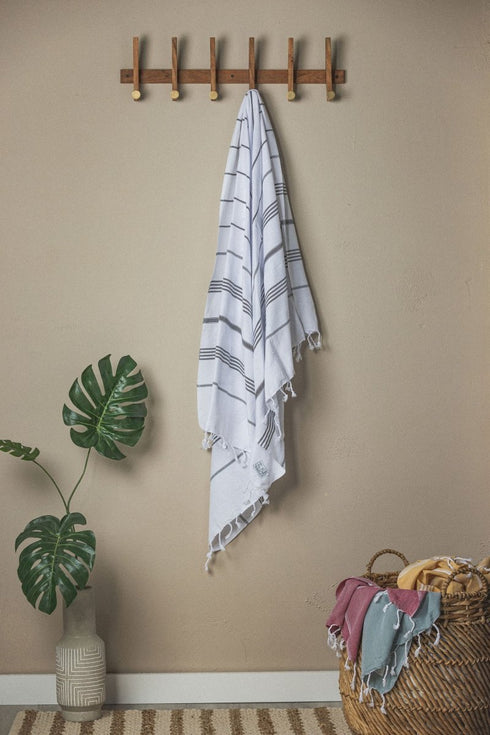 Perfect Classic - Turkish Bath & Beach Towel - The Bali Market