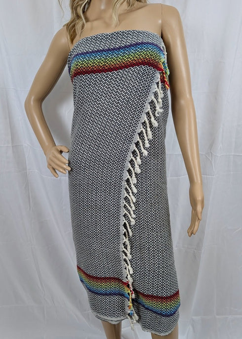 Prism Collection - Vibrant Turkish Beach Towel - The Bali Market