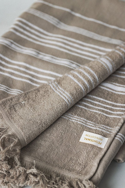 Sensation - Turkish Hand Towel - Terry Backed - The Bali Market