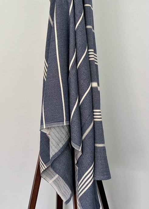 Surfside Towel Collection – Tassel - Free Turkish Cotton Towels, 39”x70”, Sand - Repelling - The Bali Market