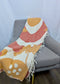 Terracotta Breeze Turkish Cotton Throw Blanket – 57" x 75", Lightweight & Cozy - The Bali Market
