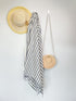 Vertical Stripe Turkish Towel / Throw - The Bali Market