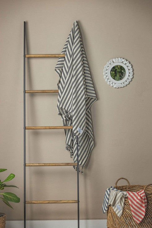 Vertical Stripe Turkish Towel / Throw - The Bali Market