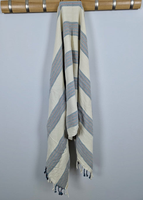 Voyager Turkish Cotton Towel - Durable, Stylish, and Perfect for Beach, Pool, or Travel - The Bali Market