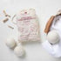 Wool Dryer Balls - 6 Extra Large 3" Dryer Balls - The Bali Market