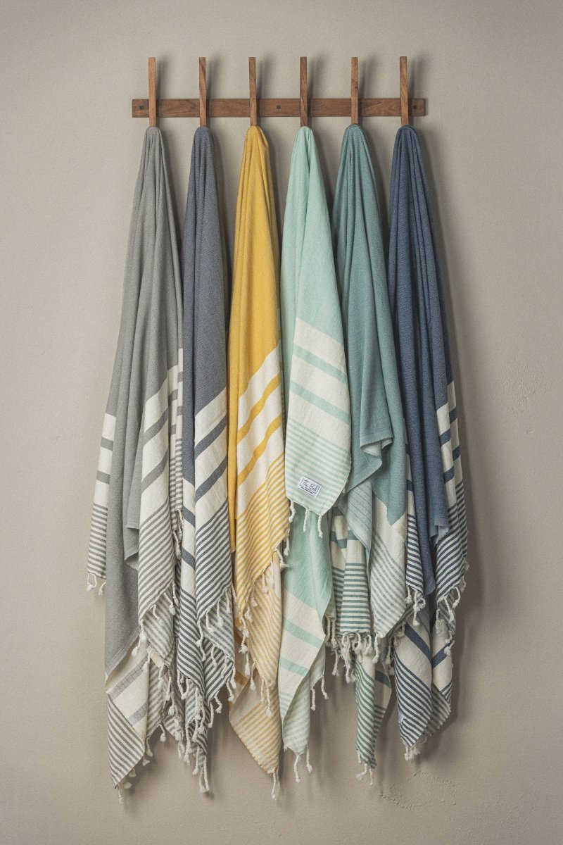 Striped turkish bath towels sale