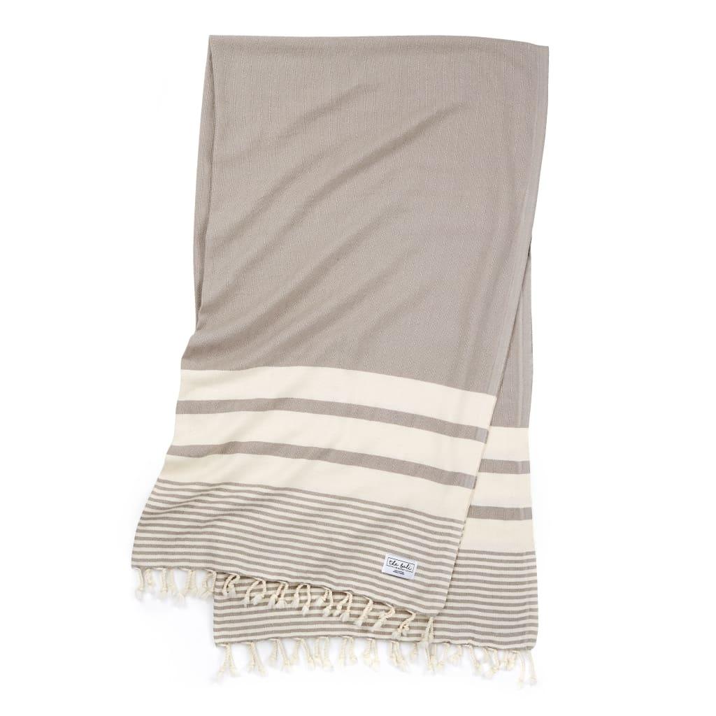 Cream Striped Turkish Towel, Towel, 40x70, Beach Towel, Scarf